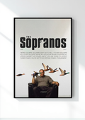 The Sopranos – Tony Soprano Premium Wall Art