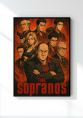 The Sopranos – Tony Soprano Premium Wall Art