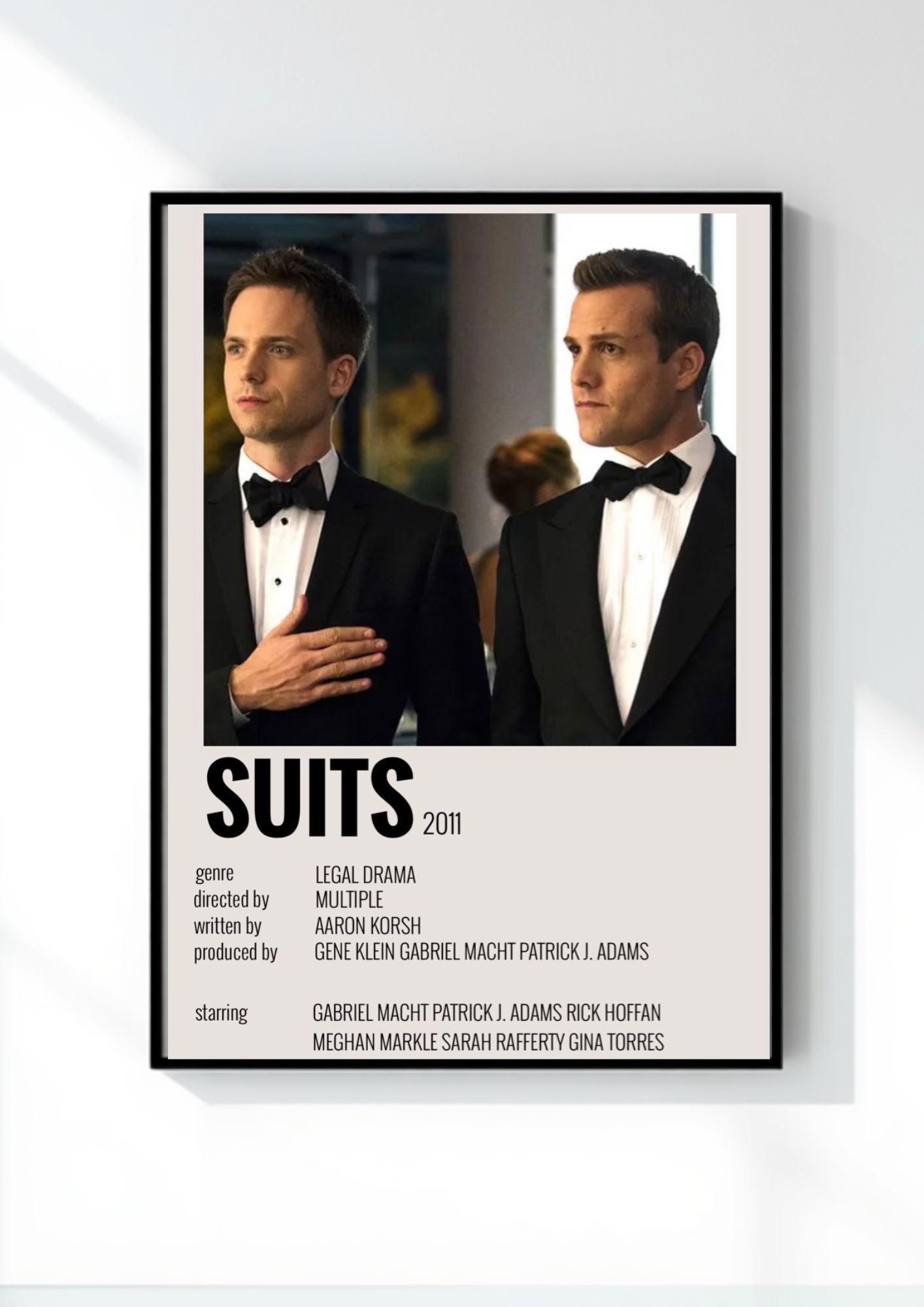 Suits – Harvey Specter Premium Wall Art